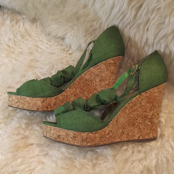 Steve Madden Cork Wedge - Picture 2 of 2